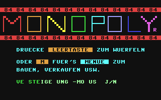 C64 GameBase Monopoly_84 (Not_Published) 1984