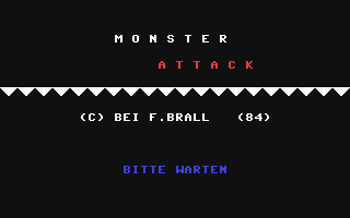 C64 GameBase Monster_Attack Tronic_Verlag_GmbH/Computronic 1984