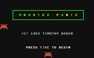 C64 GameBase Monster_Panic (Public_Domain) 1983