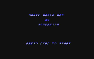 C64 GameBase Monte_Carlo_Car (Created_with_SEUCK)