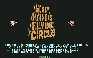 C64 GameBase Monty_Python's_Flying_Circus Virgin_Mastertronic 1990