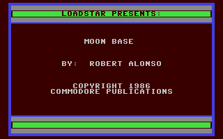 C64 GameBase Moon_Base Commodore_Microcomputers_Magazine 1986
