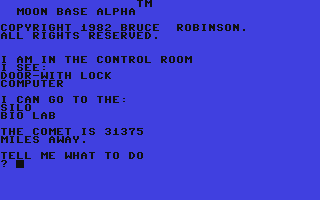 C64 GameBase Moon_Base_Alpha 1982