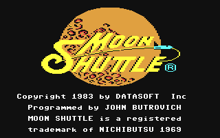 C64 GameBase Moon_Shuttle Datasoft 1983