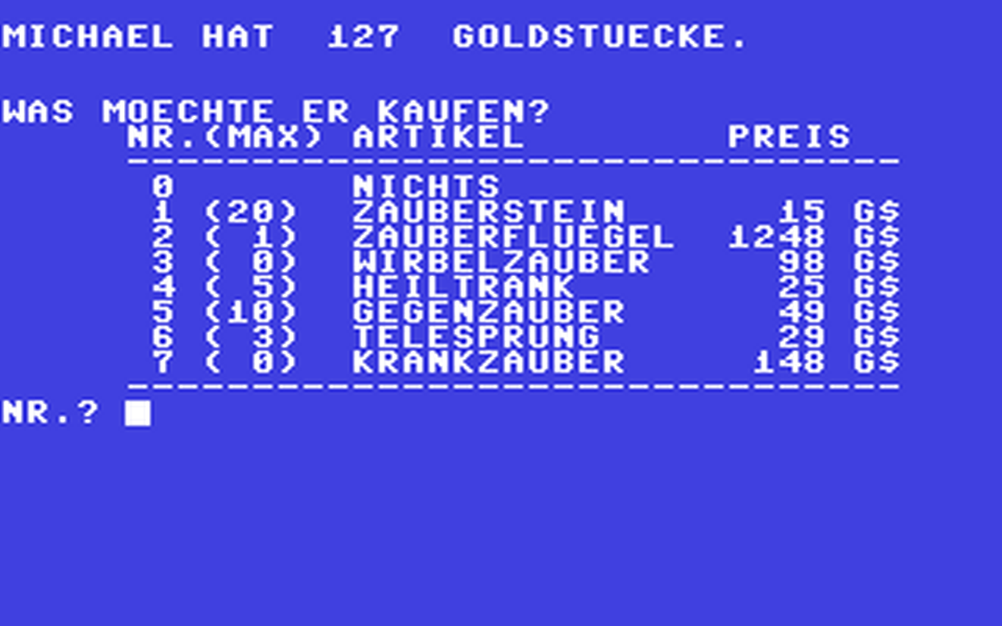 C64 GameBase Mordor Roeske_Verlag/Computerposter 1984