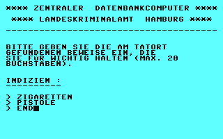 C64 GameBase Mordsache_Larue International_Software 1987