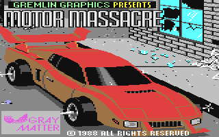 C64 GameBase Motor_Massacre Gremlin_Graphics_Software_Ltd. 1988