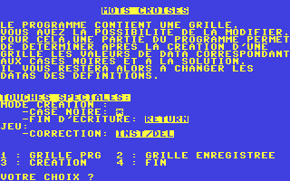 C64 GameBase Mots_croisés Hebdogiciel 1984