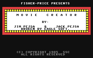 C64 GameBase Movie_Creator Spinnaker_Software/Fisher-Price_Learning_Software 1985
