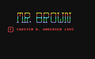 C64 GameBase Mr._Brown Ny_Elektronik_ApS/SOFT_Special 1985