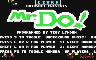 C64 GameBase Mr._Do! Datasoft 1985