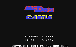 C64 GameBase Mr._Do's_Castle Parker_Brothers 1984