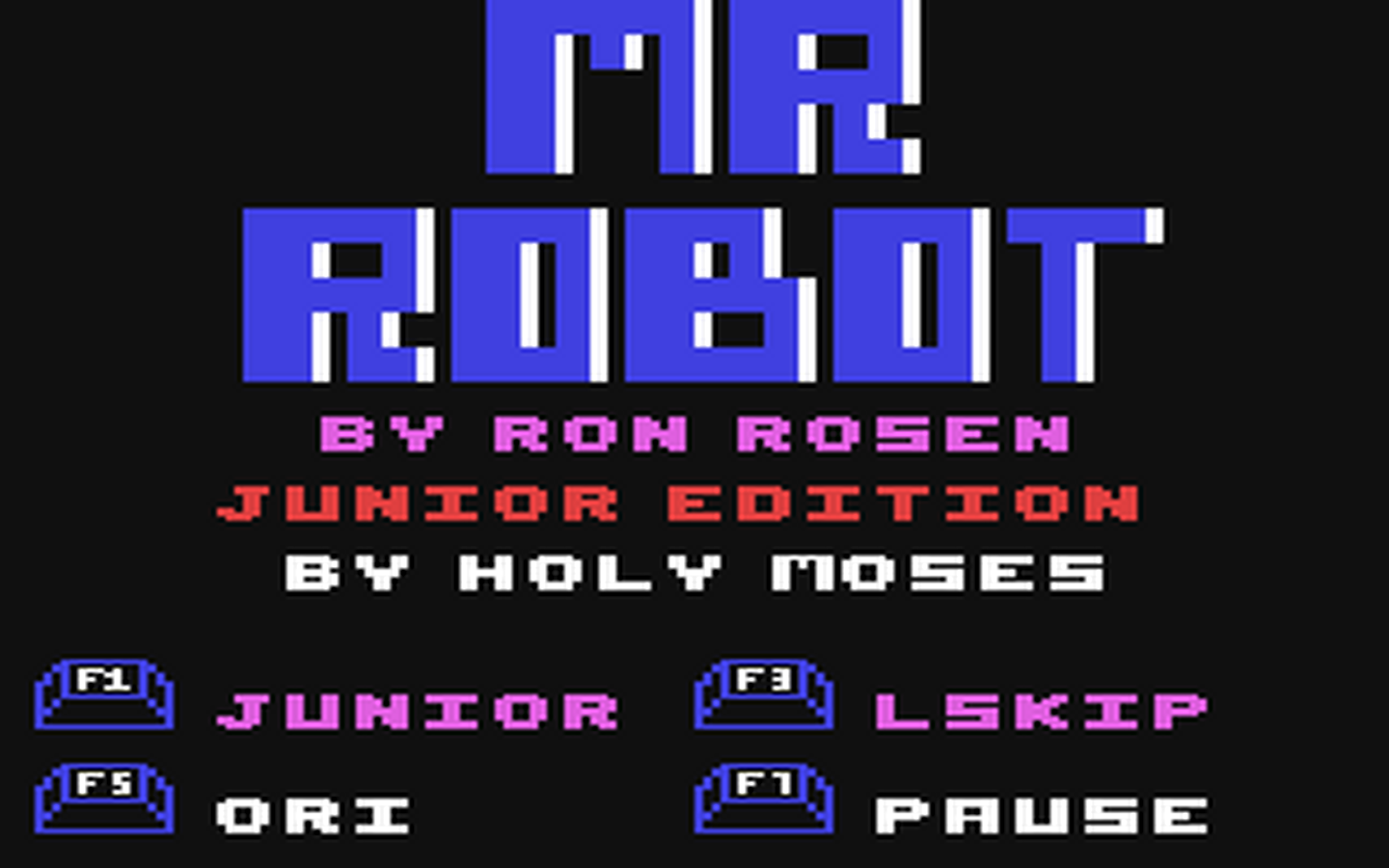C64 GameBase Mr._Robot_-_Junior_Edition (Not_Published) 2019