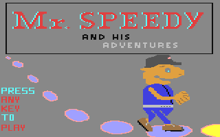 C64 GameBase Mr._Speedy_and_his_Adventures Omega_Software/Anirog_Software 1984