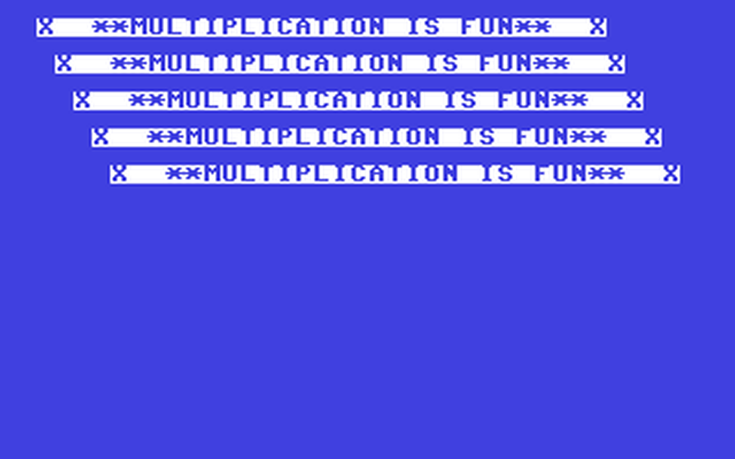 C64 GameBase Multiplication_is_Fun Argus_Press_Software_(APS)/64_Tape_Computing 1985