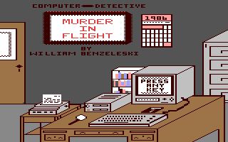C64 GameBase Murder_in_Flight Software_Haven 1986