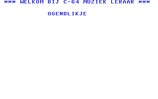 C64 GameBase Muziek_Leraar Courbois_Software 1984