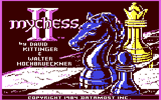 C64 GameBase Mychess_II Datamost,_Inc. 1984