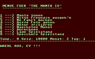 C64 GameBase Manta_IV,_The (Public_Domain) 1992