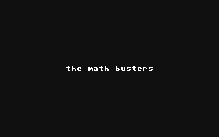 C64 GameBase Math_Busters,_The Spinnaker_Software 1985