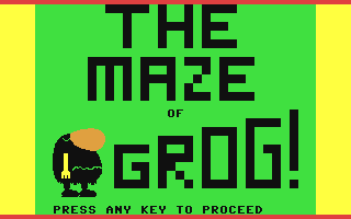 C64 GameBase Maze_of_Grog!,_The Remsoft_Systems 1990