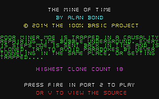 C64 GameBase Mine_of_Time,_The (Public_Domain) 2014