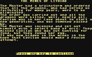 C64 GameBase Mines_of_Lithiad,_The River_Software 1987