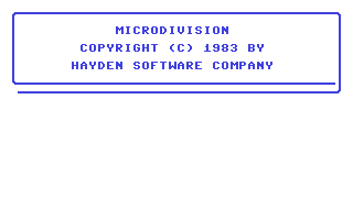 C64 GameBase microDivision Hayden_Software_Co.,_Inc. 1983