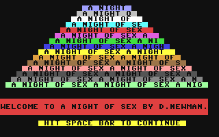 C64 GameBase Night_of_Sex,_A