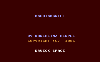 C64 GameBase Nachtangriff (Not_Published) 1986