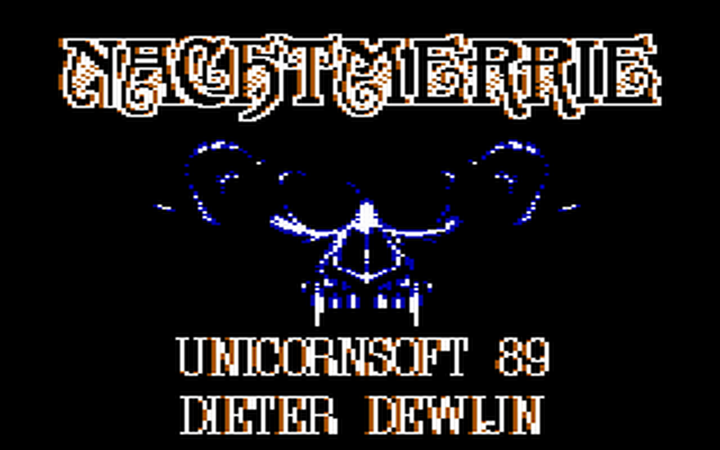 C64 GameBase Nachtmerrie Unicornsoft 1989