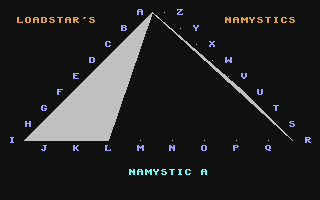 C64 GameBase Namystics_1999 Loadstar/J_&_F_Publishing,_Inc. 1999