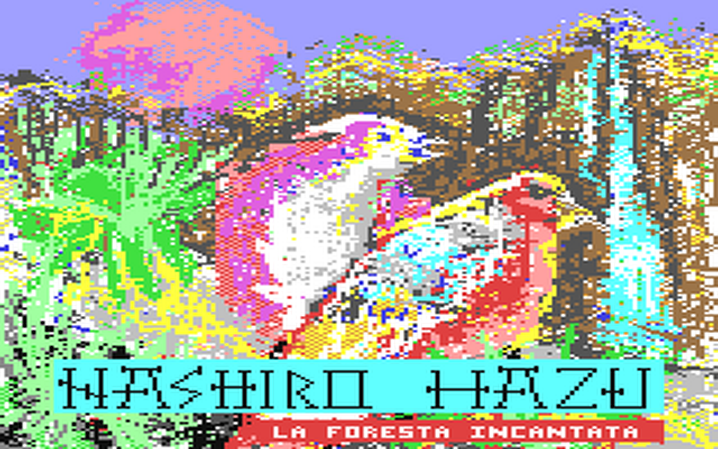 C64 GameBase Nashiro_Hazu_-_La_Foresta_Incantata Edisoft_S.r.l./Adventure_Time 1986