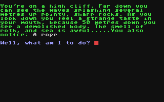 C64 GameBase Nasty_Cave_Adventure (Public_Domain) 1988