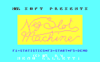 C64 GameBase Neg_Slot_Machine Systems_Editoriale_s.r.l. 1985