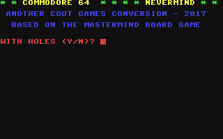 C64 GameBase Nevermind (Not_Published) 2017