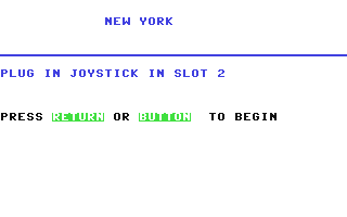 C64 GameBase New_York (Not_Published)