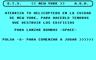 C64 GameBase New_York Grupo_de_Trabajo_Software_(GTS)_s.a./Commodore_Computer_Club 1986
