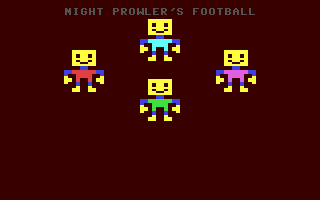 C64 GameBase Night_Prowler's_Football