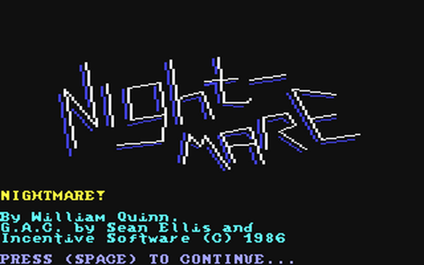 C64 GameBase Nightmare The_Guild_Adventure_Software 1992