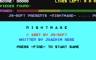 C64 GameBase Nightmare Tronic_Verlag_GmbH/Compute_mit 1988