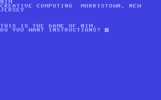 C64 GameBase Nim Creative_Computing 1978