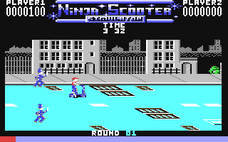 C64 GameBase Ninja_Scooter_Simulator Silverbird 1988