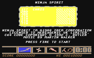 C64 GameBase Ninja_Spirit Activision 1990