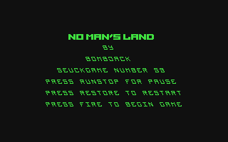 C64 GameBase No_Man's_Land (Created_with_SEUCK) 1988