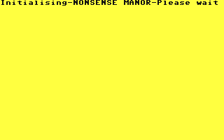 C64 GameBase Nonsense_Manor (Public_Domain)