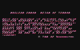 C64 GameBase Nuclear_Error_-_Reign_of_Terror (Created_with_SEUCK) 1992