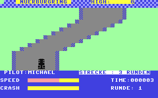 C64 GameBase Nürburgring Rätz-Eberle_Verlag/Computer_Kontakt 1984