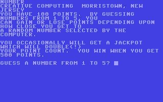 C64 GameBase Number Creative_Computing 1978