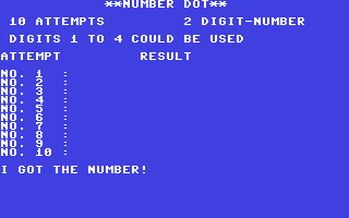 C64 GameBase Number_Dot (Not_Published) 2017